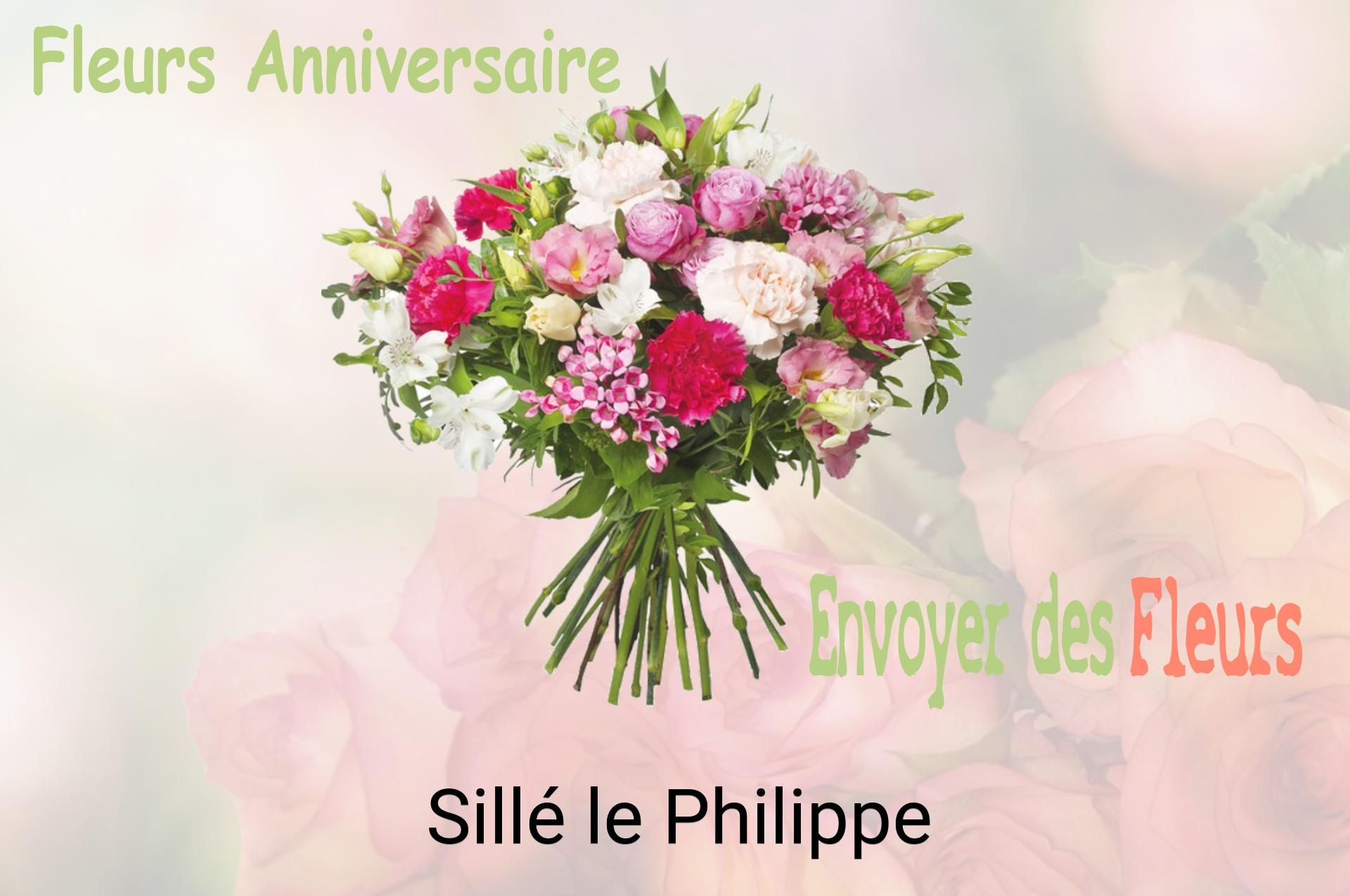 Bouquet de fleurs d’anniversaire livré à Sillé-le-Philippe