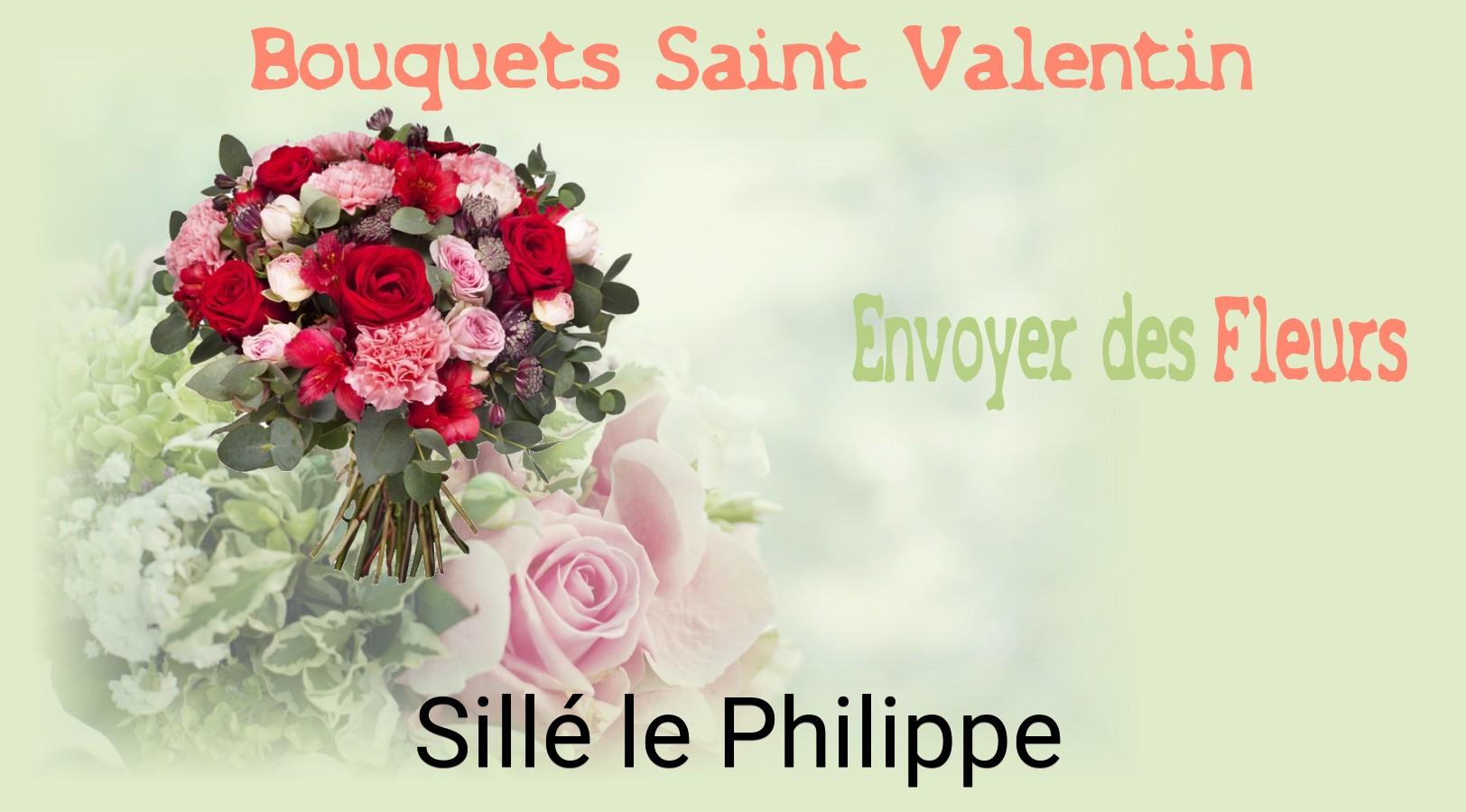 Roses de Saint-Valentin livrées à Sillé-le-Philippe